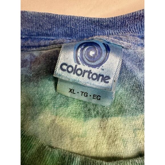 Colortone Tie Dye T Shirt, Adult, Size XL - Picture 4 of 5